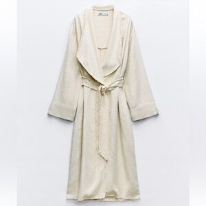 Zara light trench coat